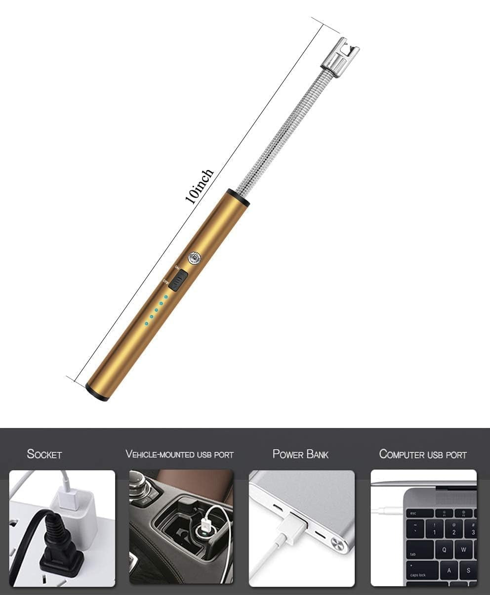 USB Rechargeable Electric Gas Lighter