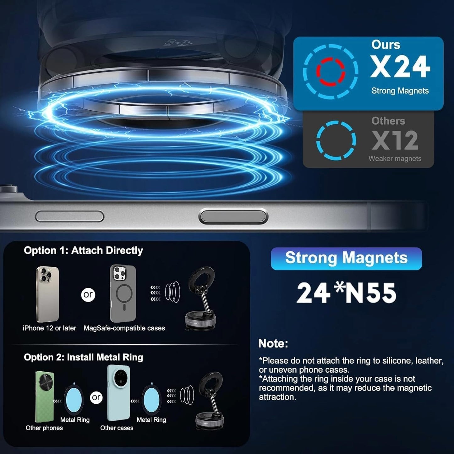 K007 Magnetic Phone Holder