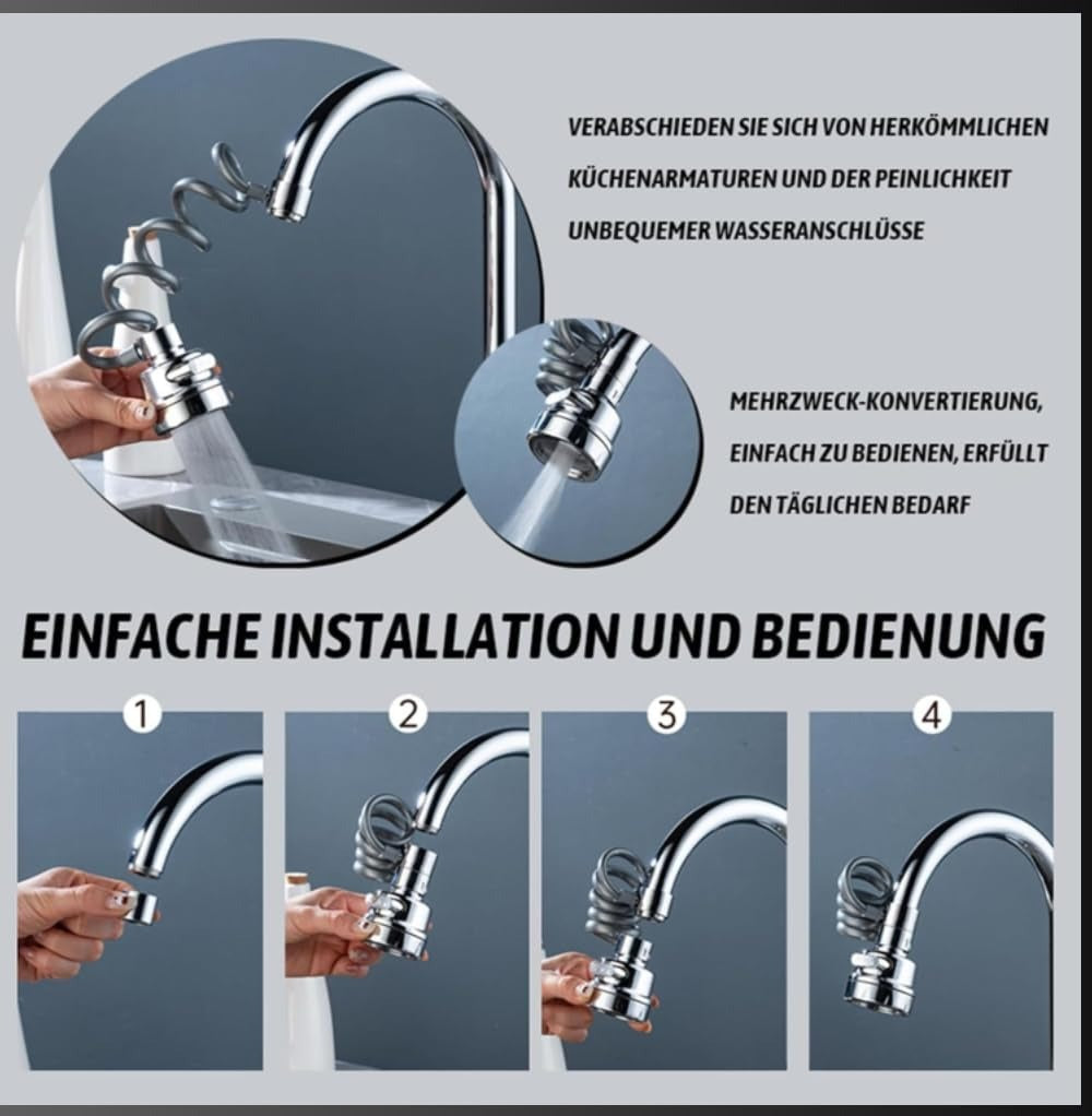 360° Water Faucet