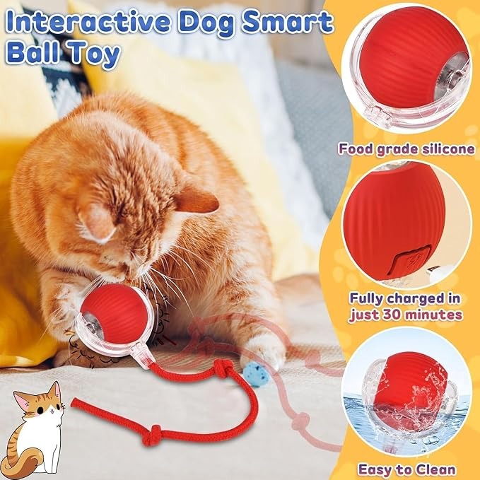 Automatic Cat Teaser Ball
