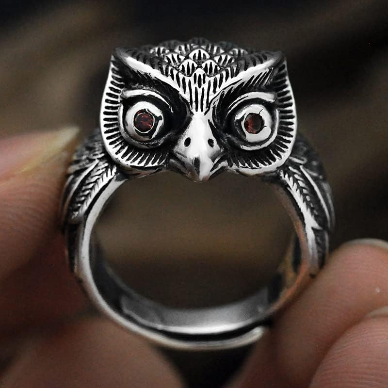 Saizen Unique Owl Design Ring
