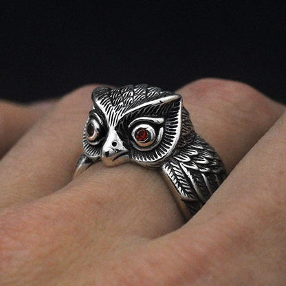 Saizen Unique Owl Design Ring