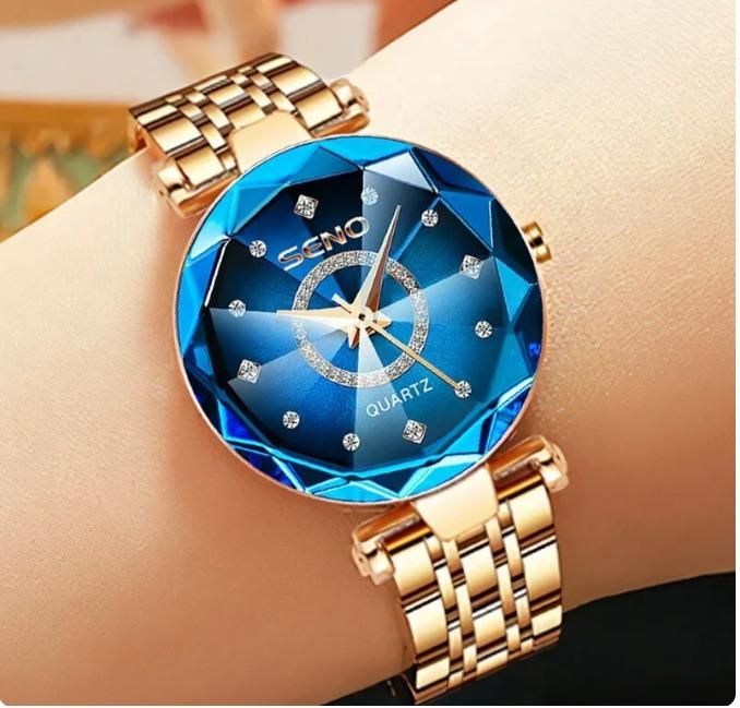 Diamond Dial Rose Gold Watch