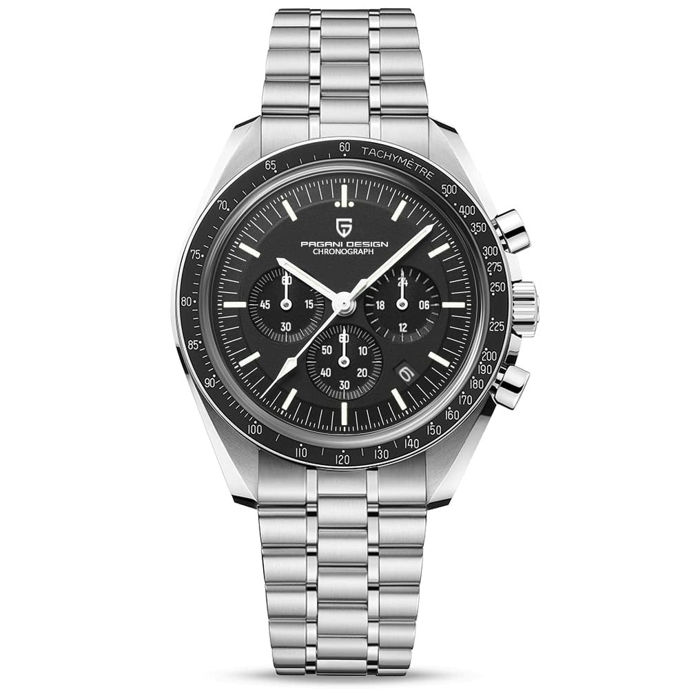 Silver Stainless Steel Men’s Watch