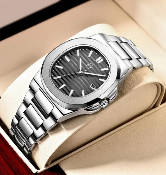 Luxury Stainless Steel Watch
