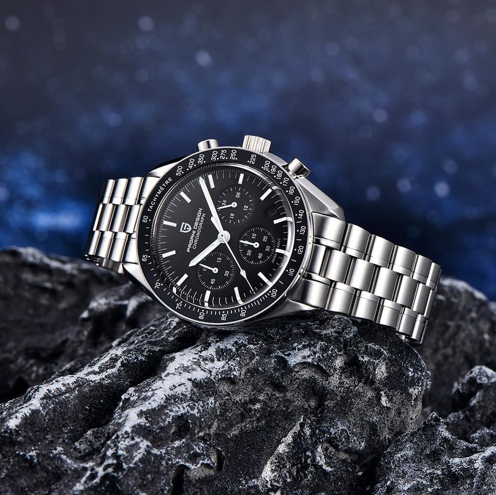 Silver Stainless Steel Men’s Watch