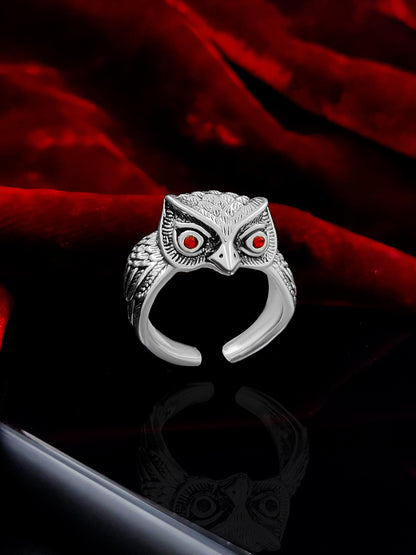 Saizen Unique Owl Design Ring
