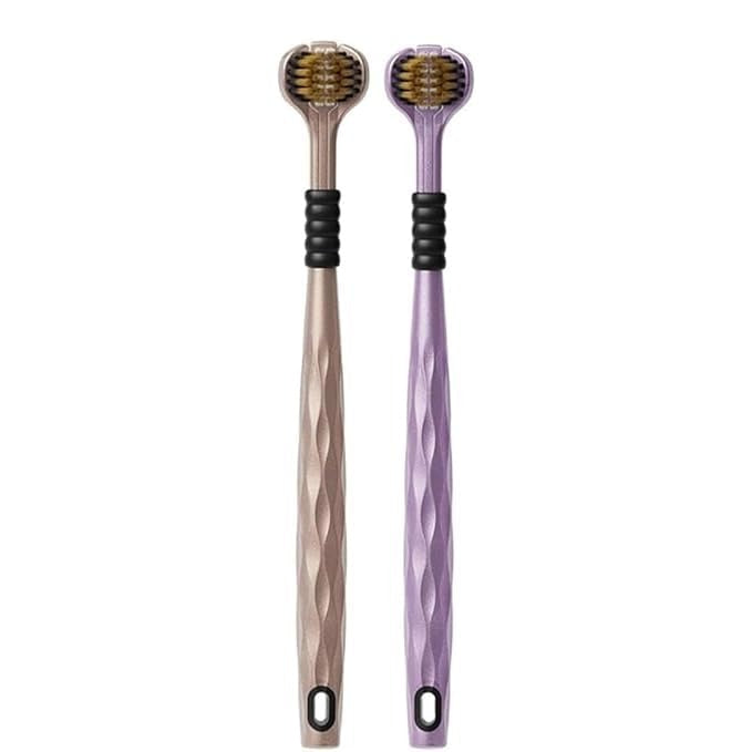 3 Sided Toothbrush