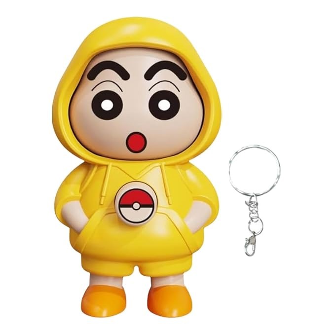 Shinchan Face Changing Keychain 