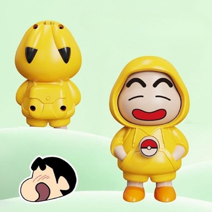 Shinchan Face Changing Keychain 