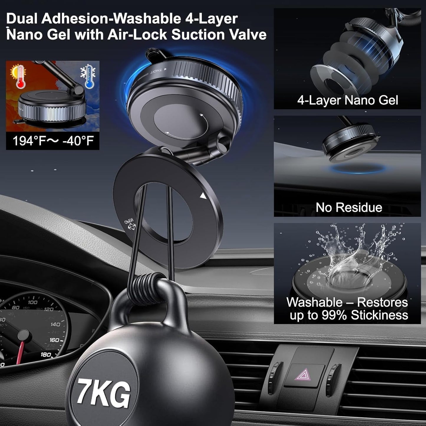 K007 Magnetic Phone Holder 