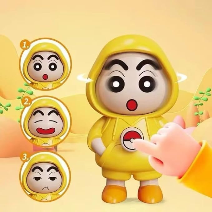 Shinchan Face Changing Keychain 