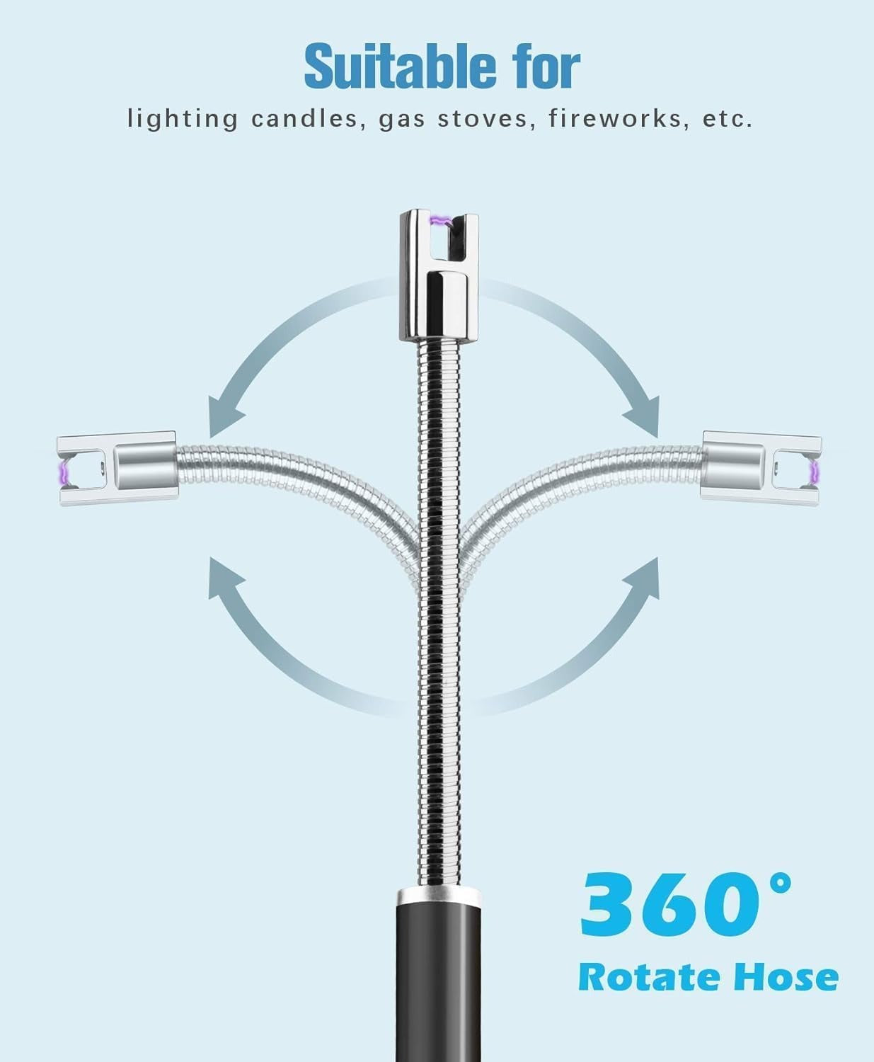 USB Rechargeable Electric Gas Lighter