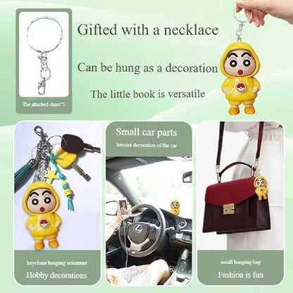 Shinchan Face Changing Keychain 