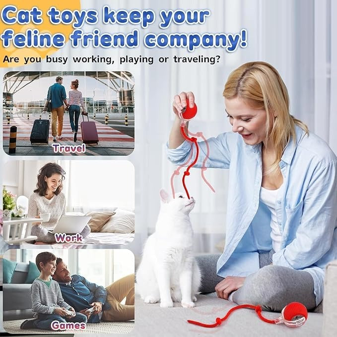 Automatic Cat Teaser Ball