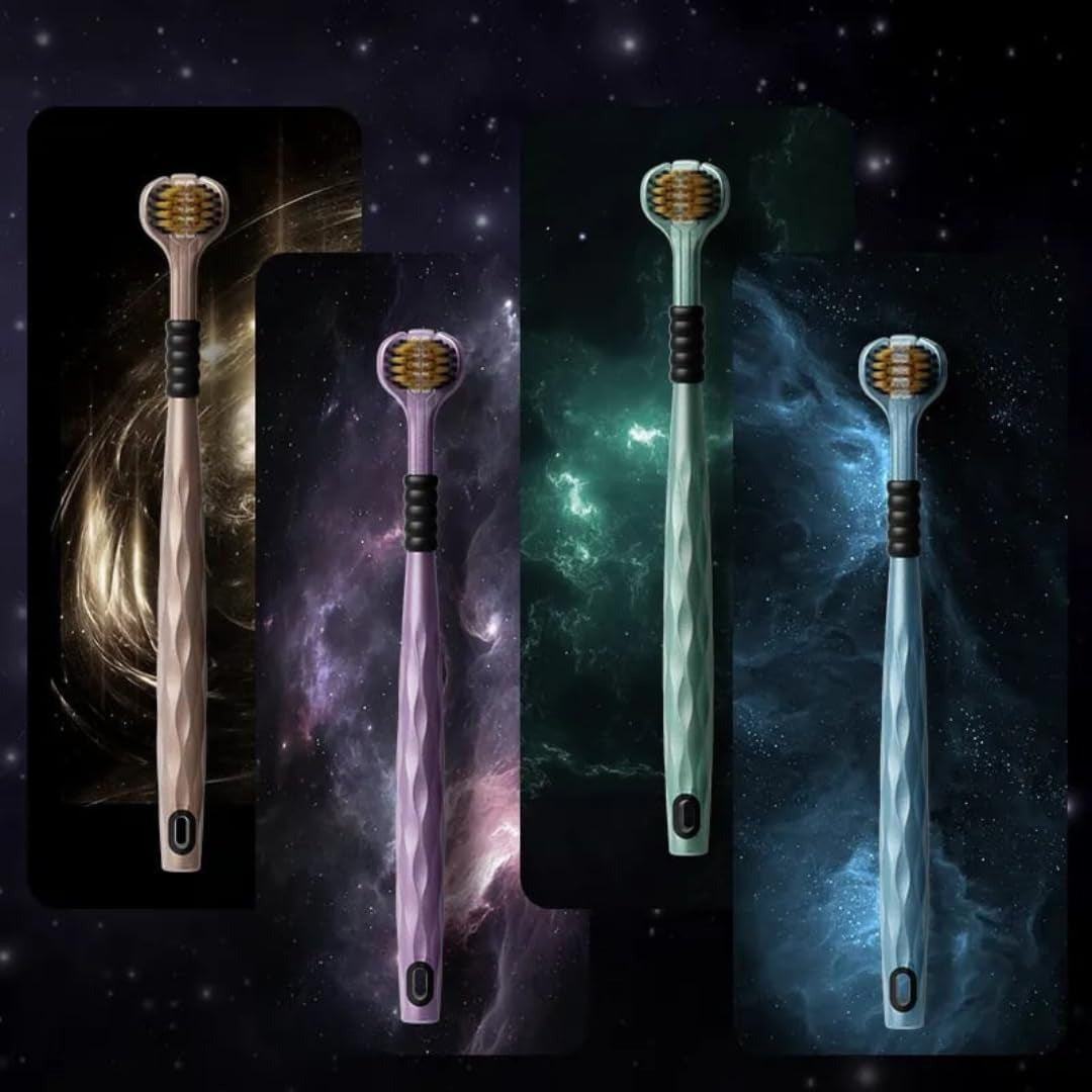 3 Sided Toothbrush