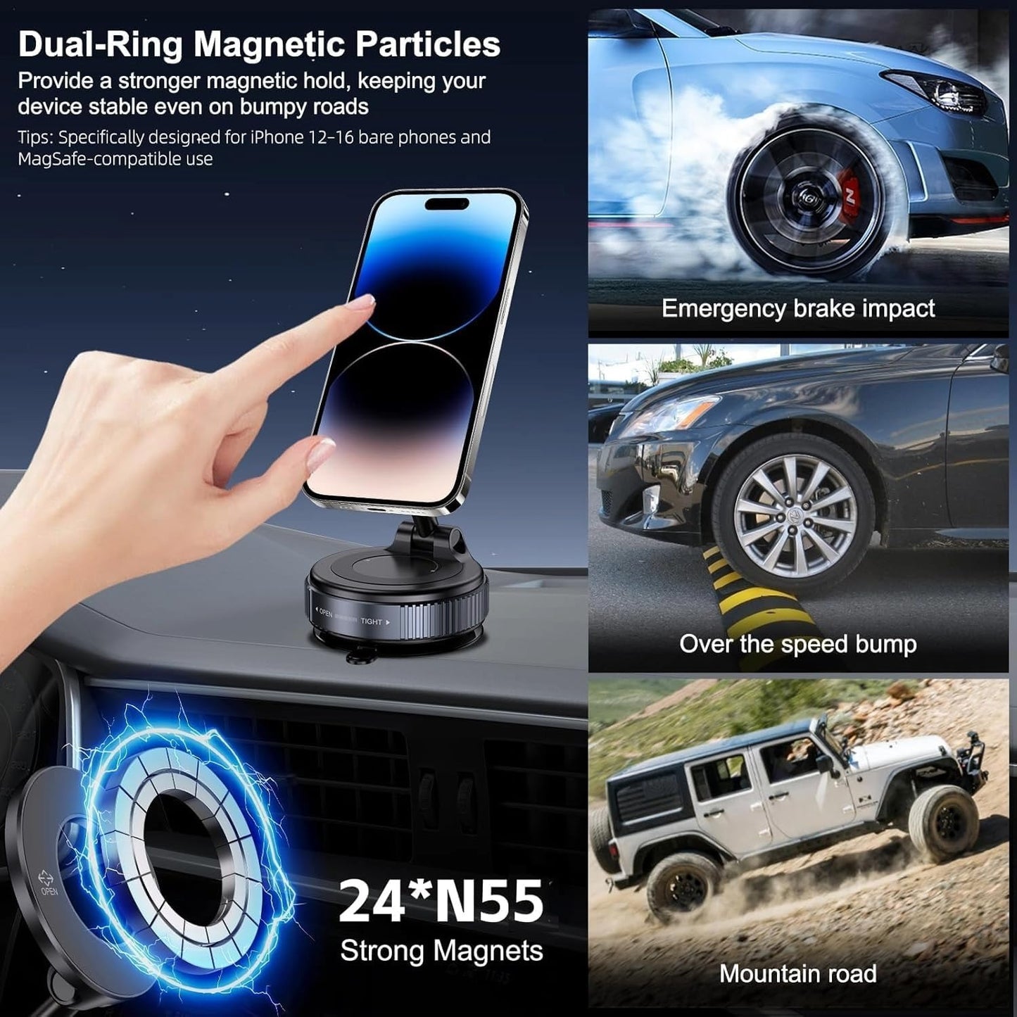 K007 Magnetic Phone Holder 