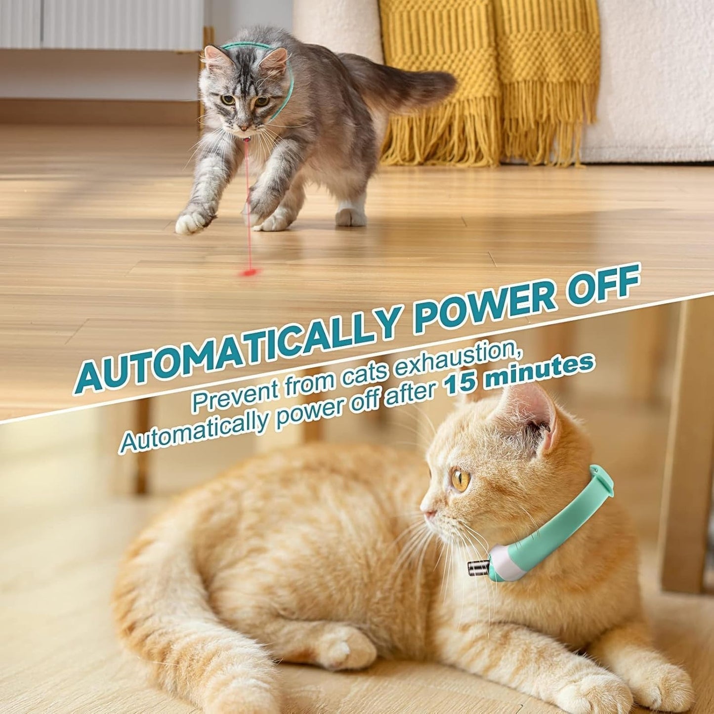 Wearable Cat Collar Laser Toy