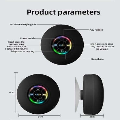 Waterproof Shower Suction Speaker