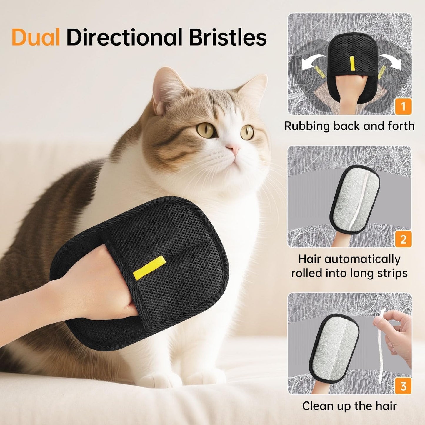 Pet Hair Remover Gloves